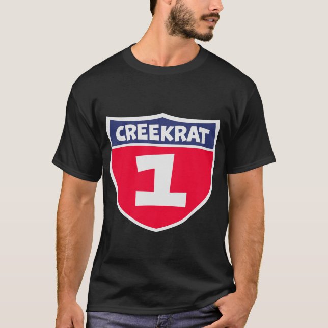 T-shirt Creekrat Cartoon Studios Numéro un (Devant)