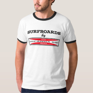 T-shirt Creekrat Cartoon Studios - Topanga Kid Surfboards