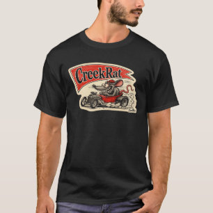 T-shirt CreekRat® CreekRat Co. Topanga - Malibu - CA
