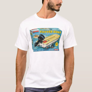 T-shirt CreekRat La société CreekRat Bateau Flivver Fl