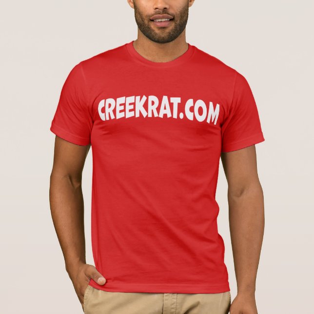 T-shirt CreekRat Studios | CREEKRAT.COM (Devant)