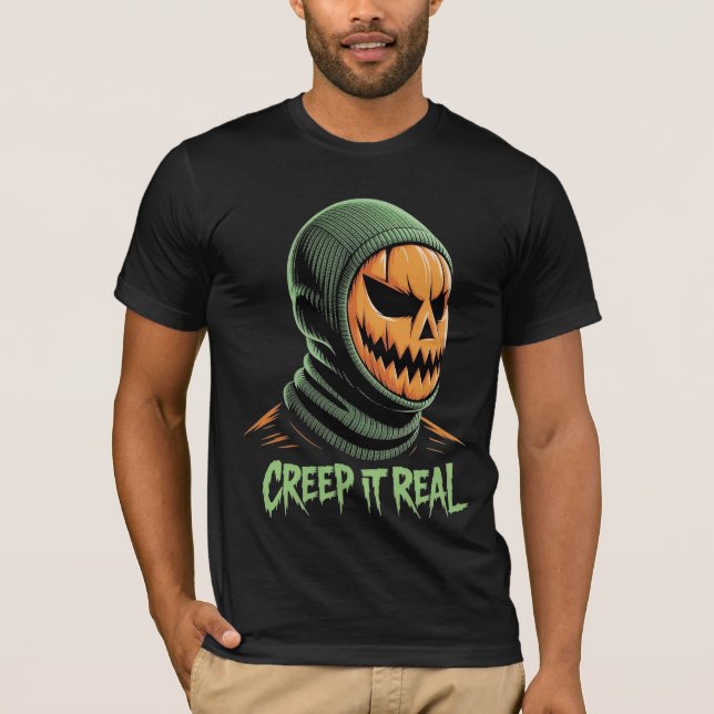 T-shirt Creep it Real Halloween (Devant)