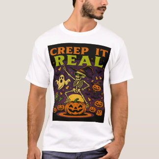 T-shirt Creep It Real Halloween Tee - Libérez votre Éffray