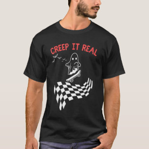 T-shirt Creep It Real Halloween Trump Ou Treat mignon Fant