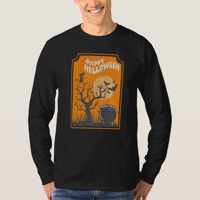 T-shirt Creep It Real Happy Halloween (Devant)