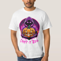 Creep it Real, Horreur Halloween illustration