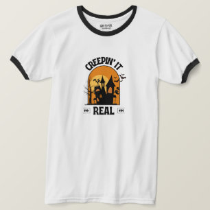T-shirt Creepin it Real Team Shirt