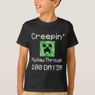 T-shirt Creepin' My Way À Travers 100 Jours! ! ! Dessin