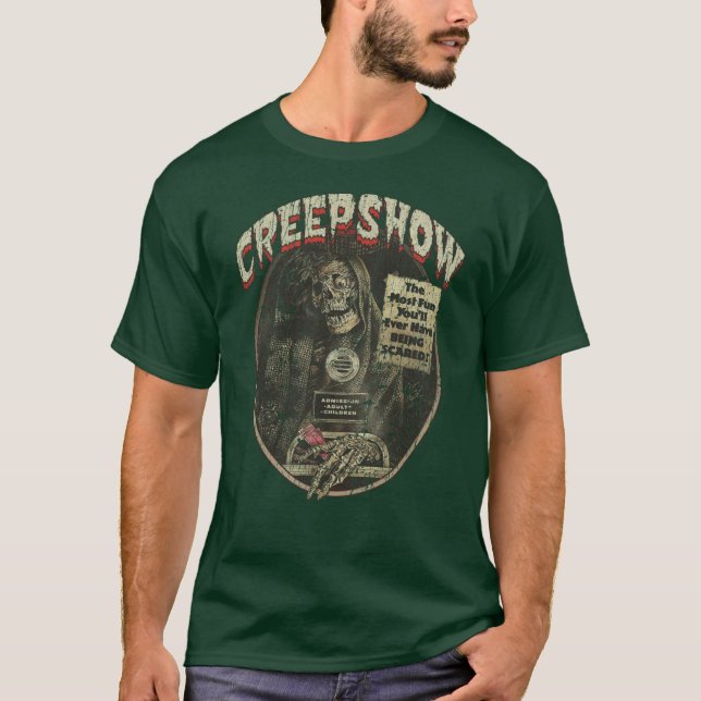 T-shirt Creepshow 1982 vintage (Devant)