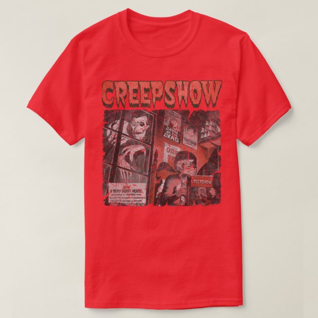 T-shirt CREEPSHOW A VE vintage (Design devant)