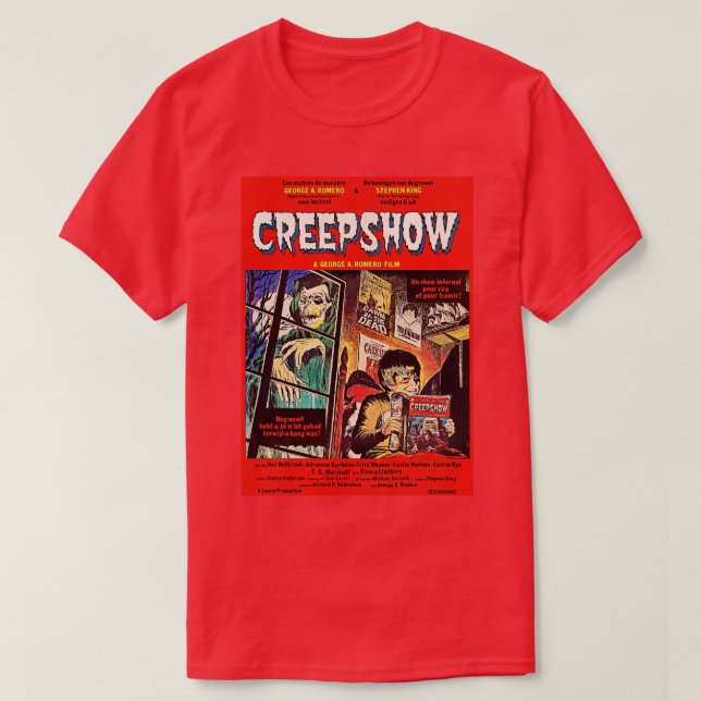 T-shirt Creepshow Jolting Tales of Horror (Design devant)