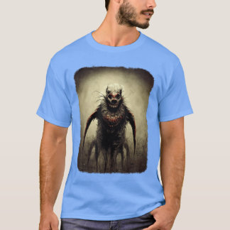 T-shirt Creepy Clown Evil Scary Clown Insane Horror Hallow