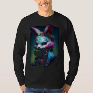 T-shirt Creepy Nightmare Bunny Rabbit Silently Judges You