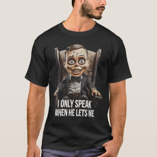 T-shirt Creepy Ventriloquist Dollee Horror Dummy Puppet Sh
