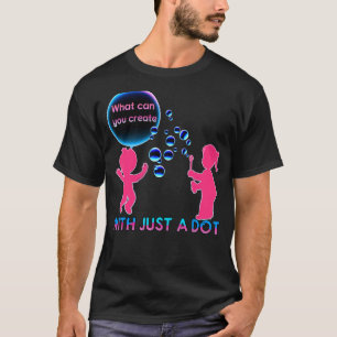 T-shirt Créer Avec Dot Kid Bubbles Septembre International