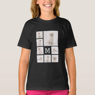 T-shirt Créer des photos de la famille de photos de chien