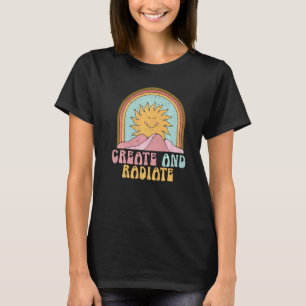 T-shirt Créer Et Rayonner L'Enseignant Artiste Peintre Pei
