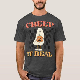 T-shirt Creer Il Vrai Éffrayant Fantôme Super Hippie Citro