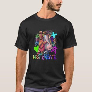 T-shirt Créer juste Spray Peinture Artiste Graffiti