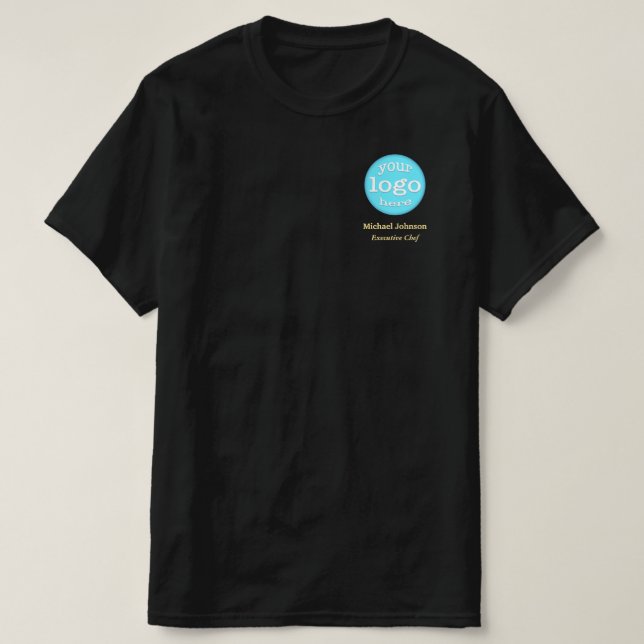 T-shirt Créer un logo d'entreprise personnalisé Employé Un (Design devant)