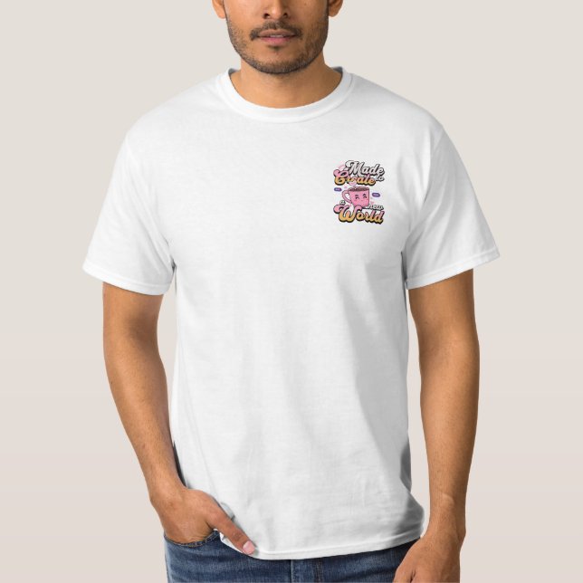 T-shirt Créer un nouveau monde (Devant)