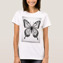 Créer un Papillon noir et blanc