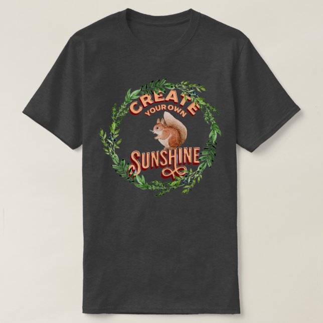 T-shirt Créer un soleil (Design devant)