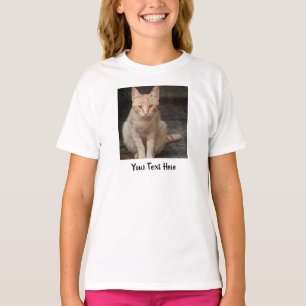 T-shirt Créer Votre Propre Pet Cat Nom Photo