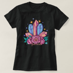 T-shirt Créez vos propres cristaux et roses