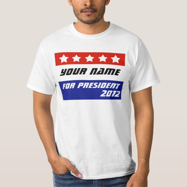 T-shirt Créez vos propres marchandises politiques (Devant)
