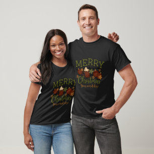 T-shirt Créez vos propres ornements Super Joyeux Noël