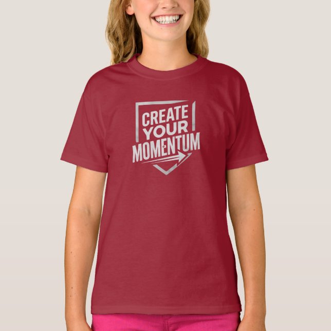 T-SHIRT CRÉEZ VOTRE ÉLAN (Devant)