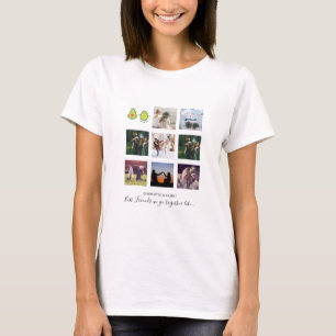 T-shirt Créez votre propre BFF Photo Collections cadeaux -