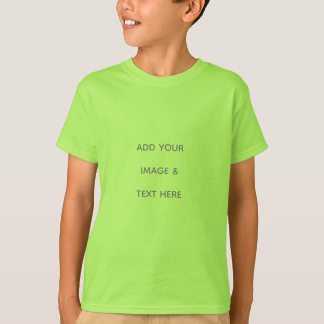 T-shirt Créez votre propre blanc  (Devant)