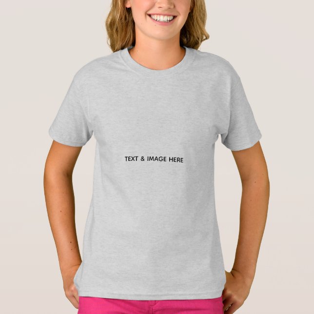 T-shirt Créez votre propre blanc (Devant)