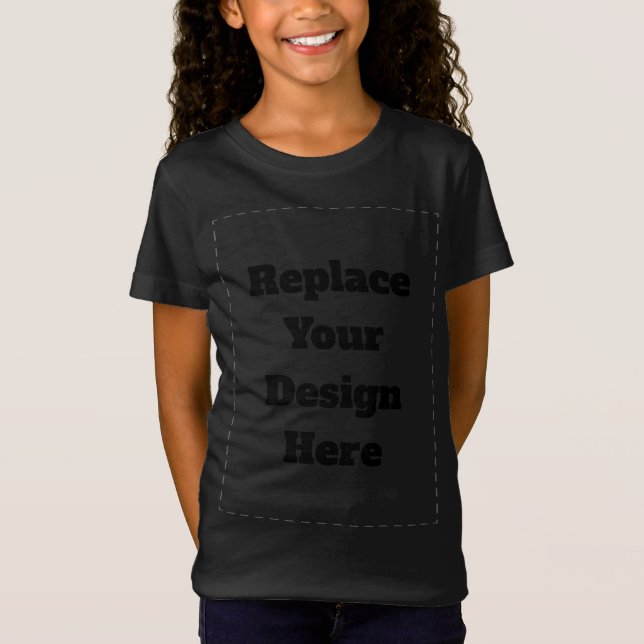 T-Shirt Créez votre propre blanc  (Devant)