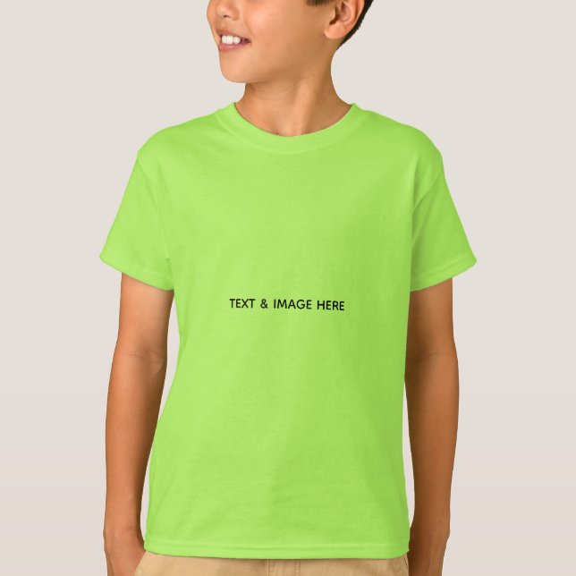 T-shirt Créez votre propre blanc (Devant)