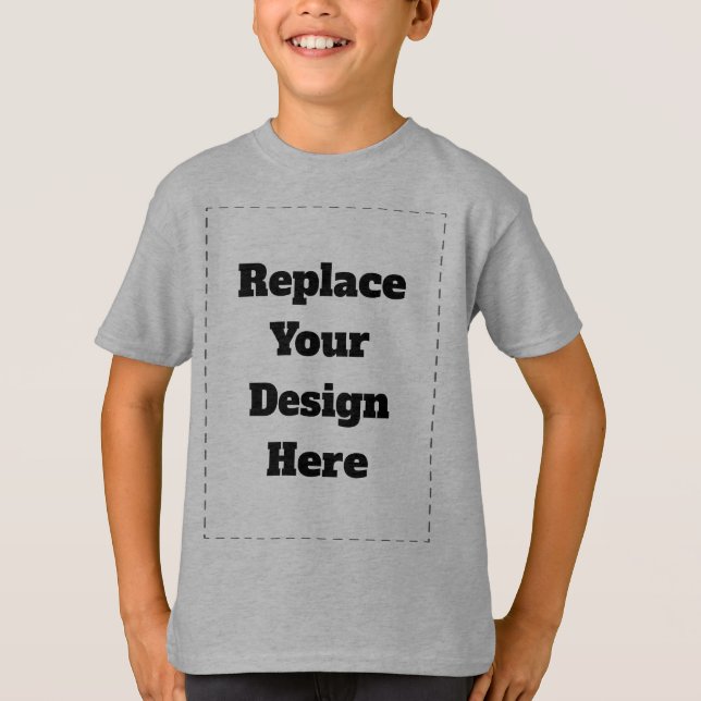 T-shirt Créez votre propre blanc  (Devant)