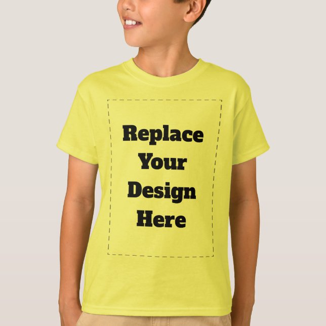 T-shirt Créez votre propre blanc  (Devant)
