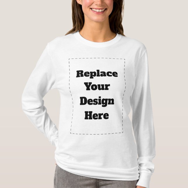 T-shirt Créez Votre Propre blanc (Devant)