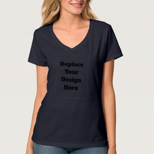 T-shirt Créez votre propre blanc  (Devant)