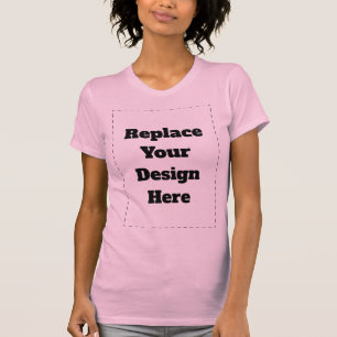 T-shirt Créez votre propre blanc