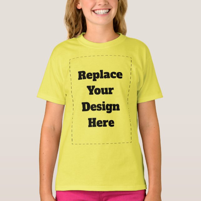 T-shirt Créez votre propre blanc  (Devant)