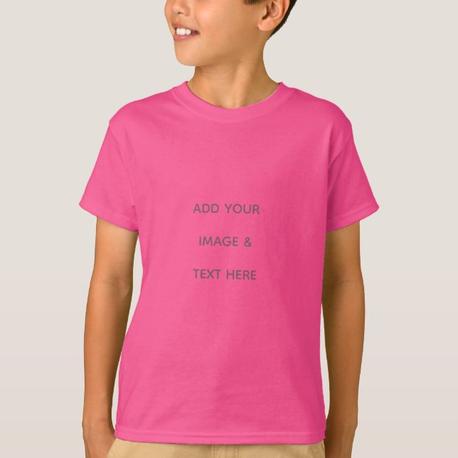 T-shirt Créez votre propre blanc  (Devant)