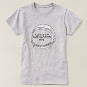 T-shirt Créez votre propre casque d'astronaute personnalis