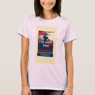 T-shirt Créez votre propre changement coloré Je suis avec