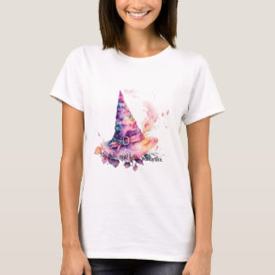 T-shirt Créez Votre Propre Chapeau de Sorcière Arc-en-Ciel