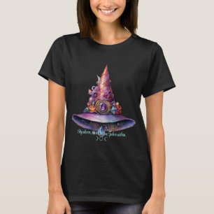 T-shirt Créez Votre Propre Chapeau De Sorcière Bijou Color