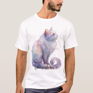 T-shirt Créez votre propre chat blanc magique
