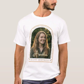 T-shirt Créez Votre Propre Chemise d'Anniversaire | Texte